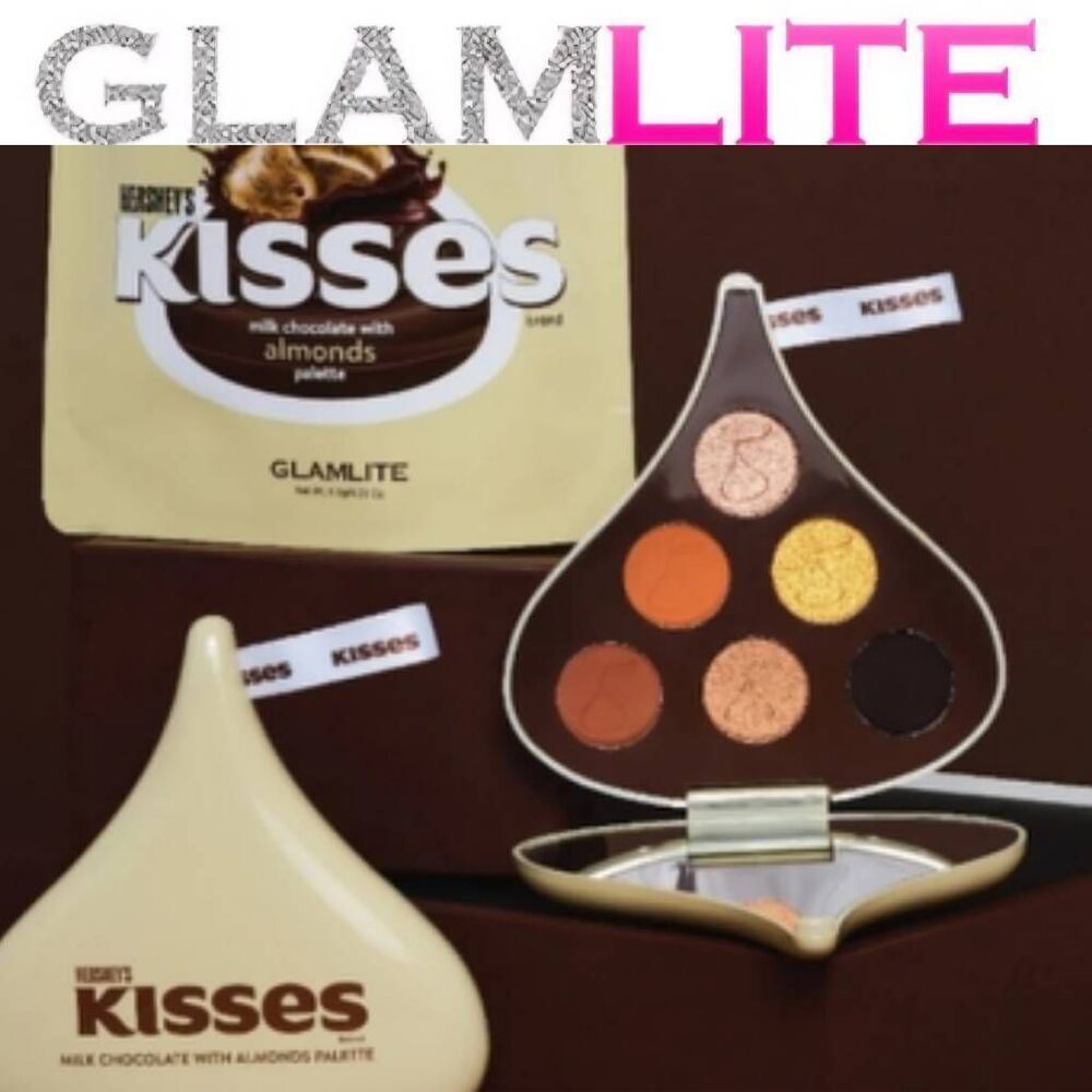 Glamlite Hershey Kisses Milk Chocolate w/Almonds Eyeshadow Palette